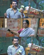 chandrika madikai memes, memes, plain memes, chandrika madikai plain meme, malayalam memes - Madanan's expression after seeing Chandrika
